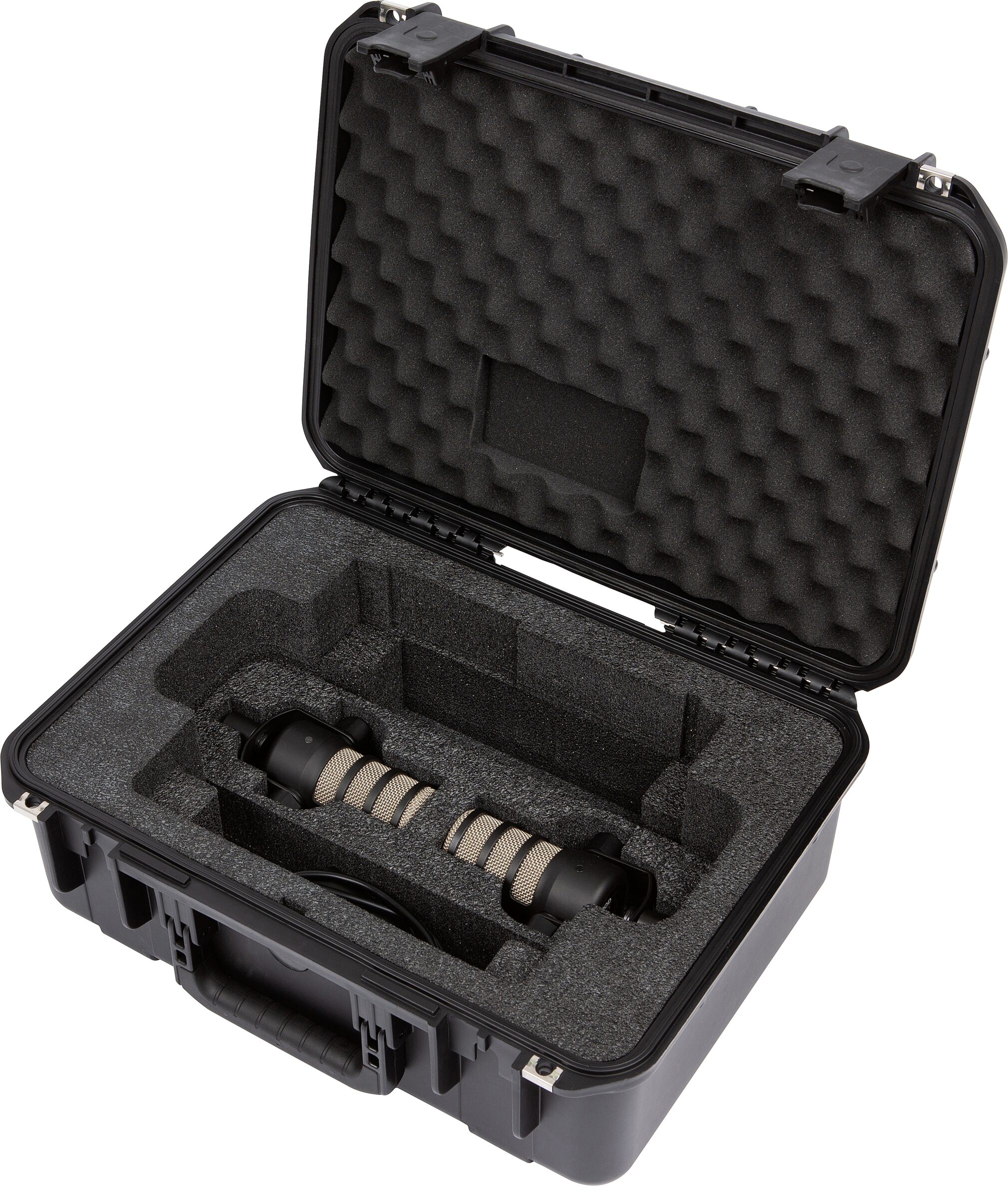 SKB iSeries 3i1813-7-RP2 Case for Rode RODECaster Pro II and Microphones, 3i1813-7-RP2, Action Position Back