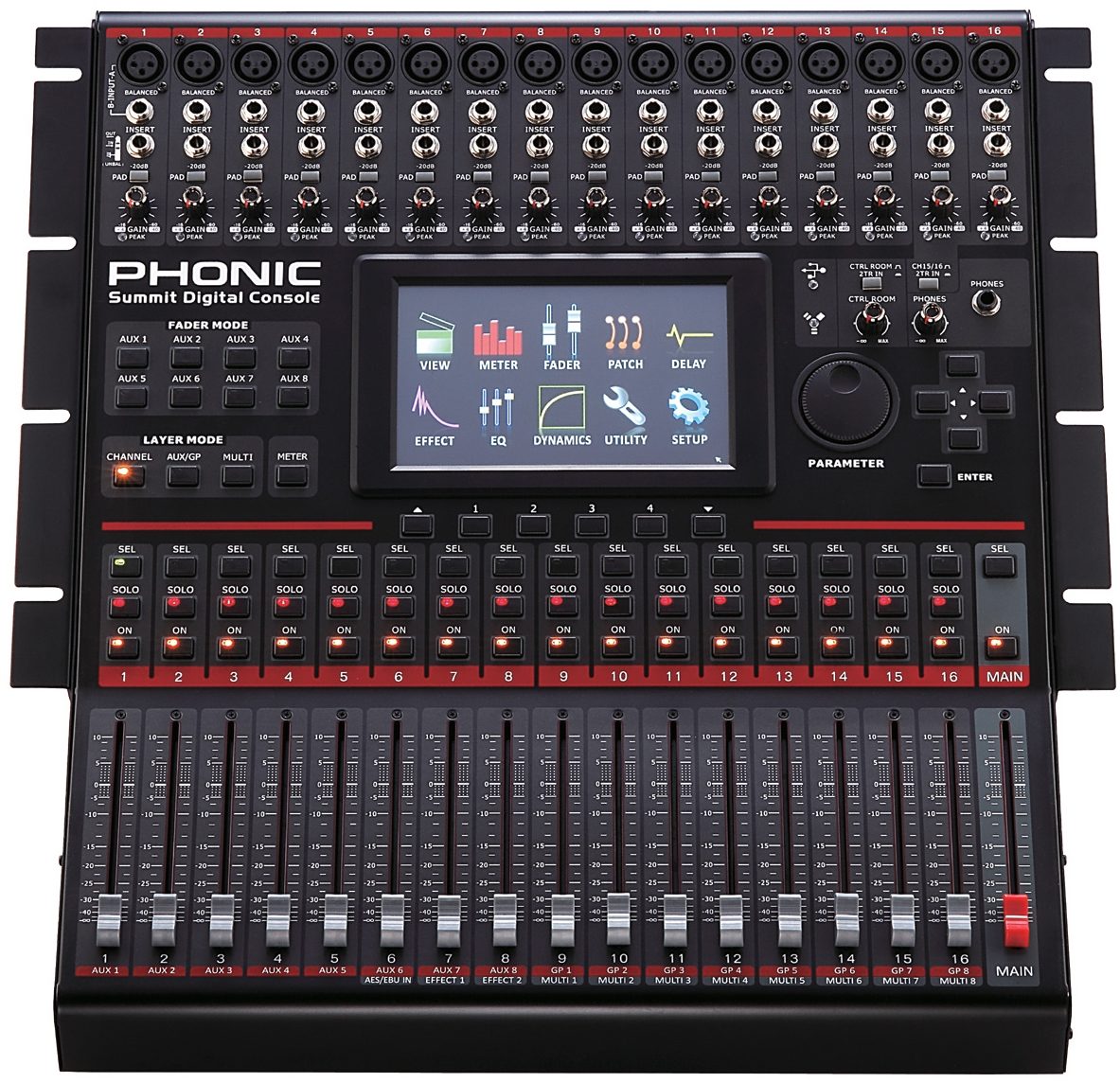 Phonic 16-Channel Mixer zZounds