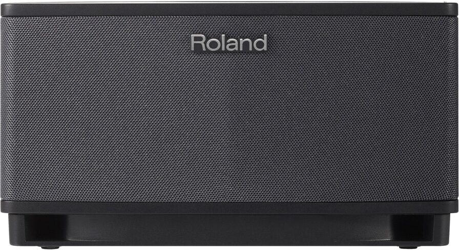 Roland CUBE Lite Guitar Amplifier with iOS Interface (10 Watts), Black Front