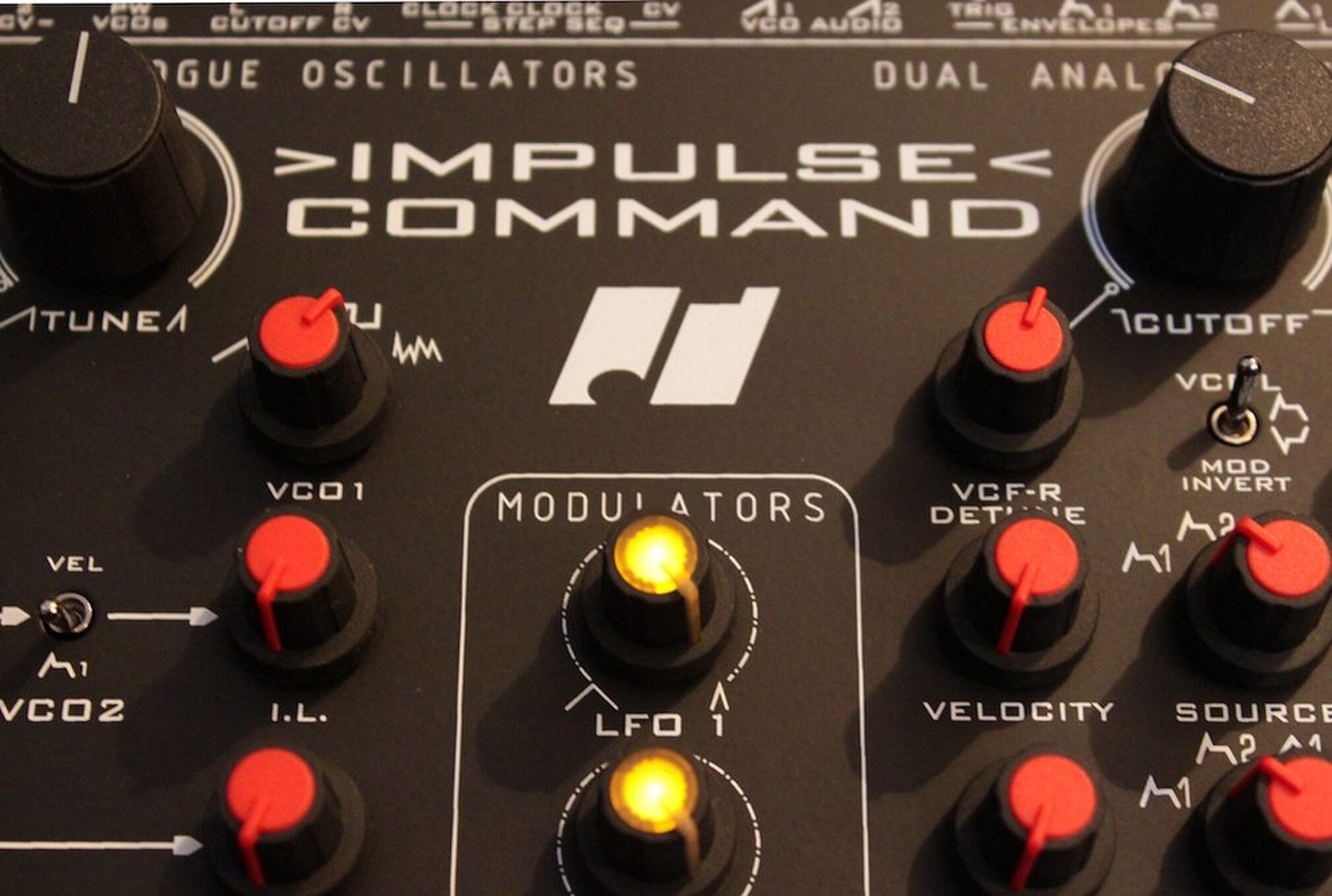 Analogue Solutions Impulse Command Analog Synthesizer, Action Position Back