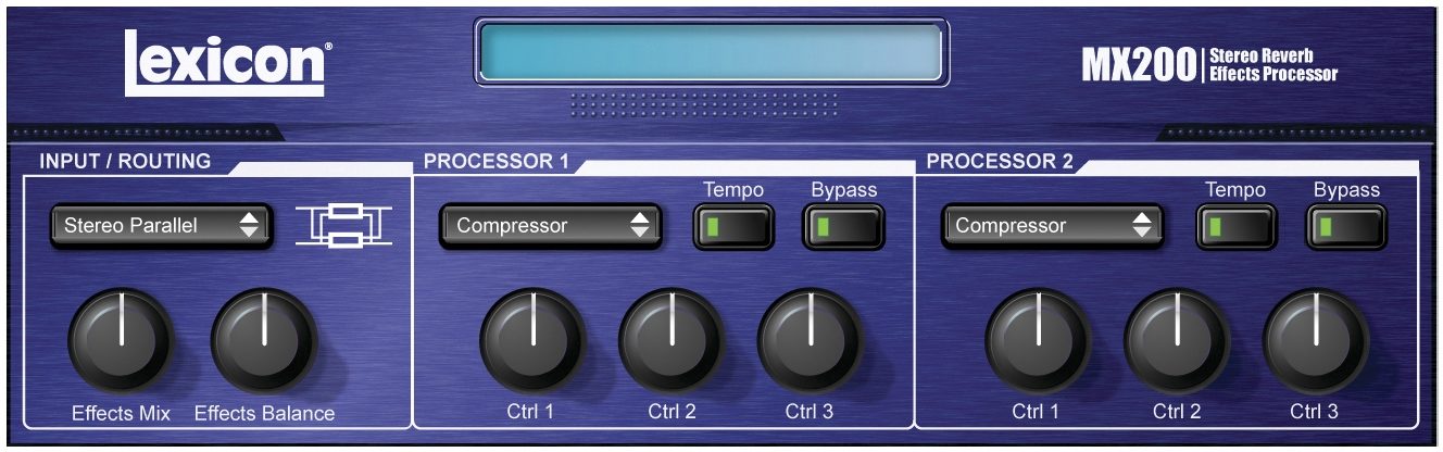 Lexicon MX200 Dual Reverb Processor | zZounds