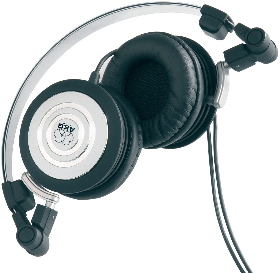AKG K26P Stereo Headphones, Folded