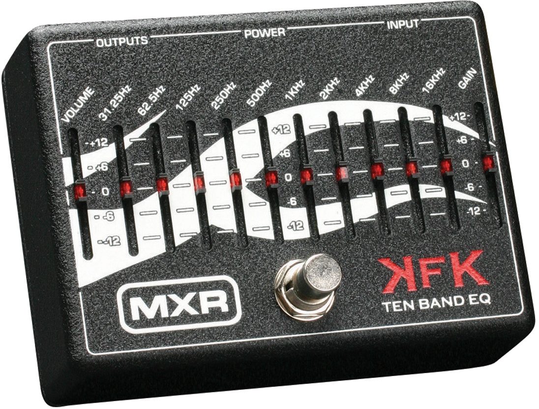 MXR KFK1 Kerry King 10-Band Graphic Equalizer Pedal | zZounds