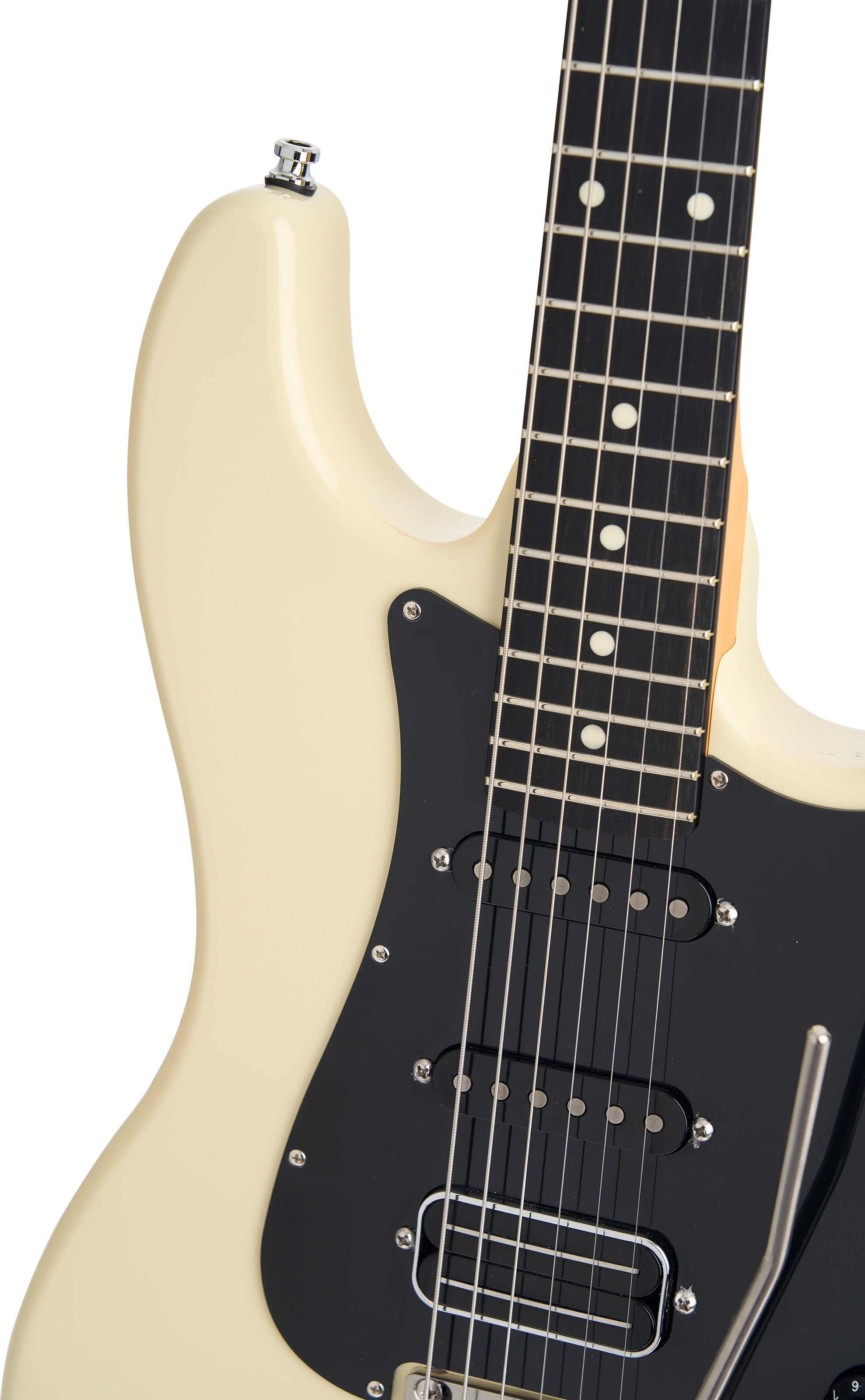 Lerxst Limelight Vega Tremolo Electric Guitar (with Case), Action Position Back