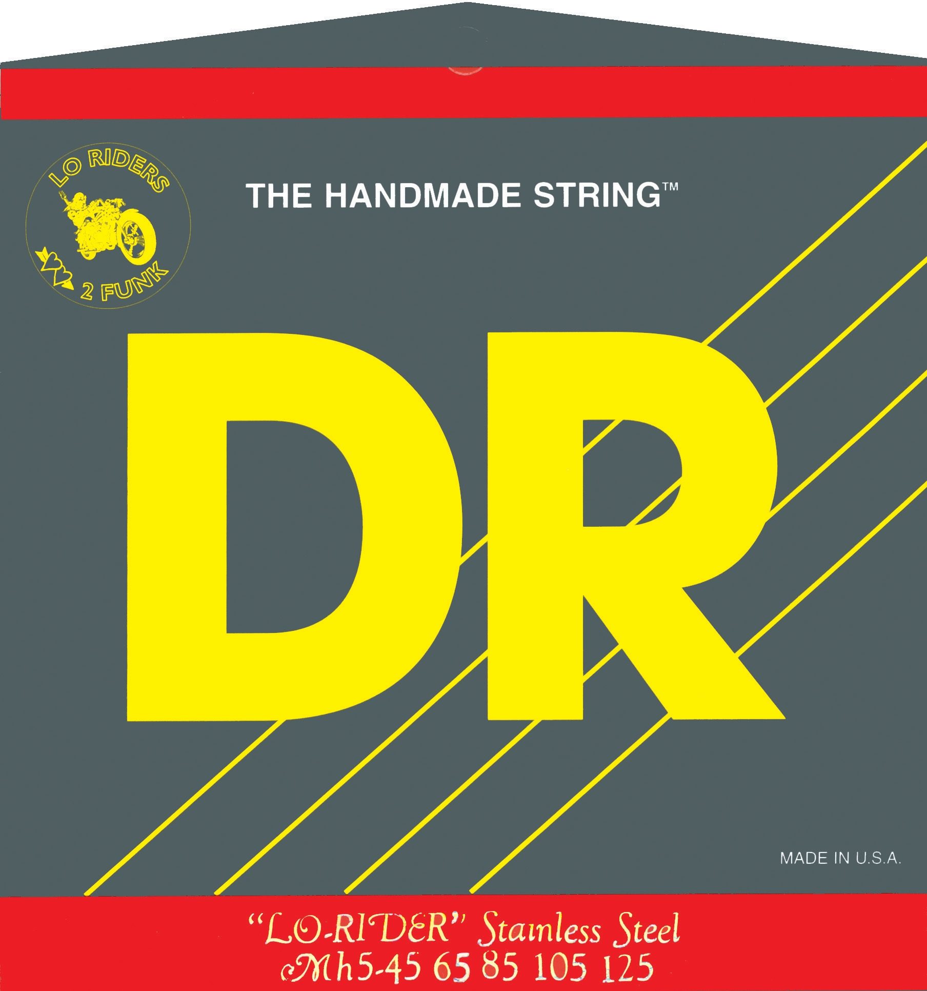 DR Strings MH45 Lo-Rider Bass Strings, New, Main