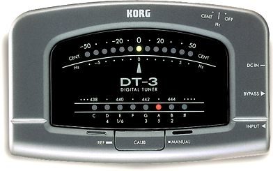 Korg DT3 Chromatic Tuner, Main
