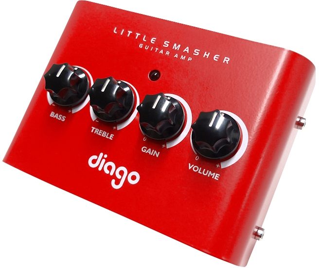 Diago Little Smasher Guitar Amplifier Head (5 Watts), Angle
