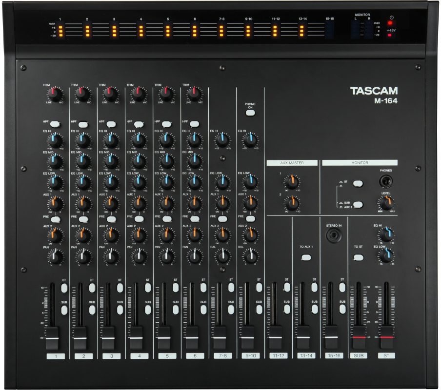 TASCAM M-164 16-Channel Mixer | zZounds