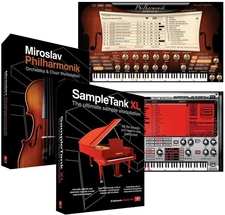 IK Multimedia SampleTank and Miroslav 2 Package, Main
