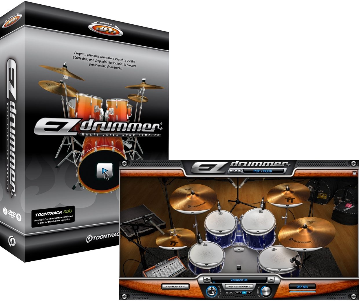 Toontrack EZ Drummer Drum Software | zZounds