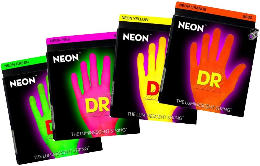 DR Strings NEON HiDef 5-String Electric Bass Strings, Main