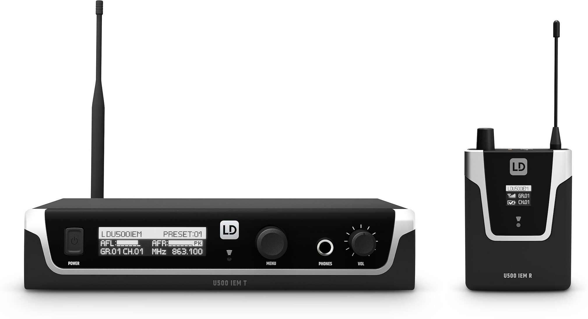 LD Systems U500 In-Ear Monitoring System, Main