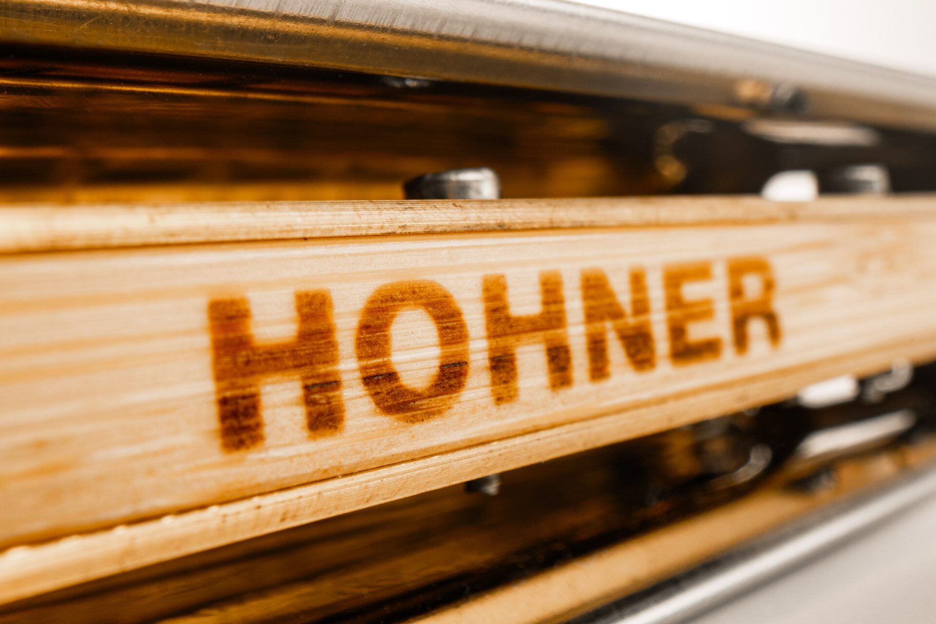 Hohner Marine Band Thunderbird Harmonica, Key of A Major Low, Action Position Back