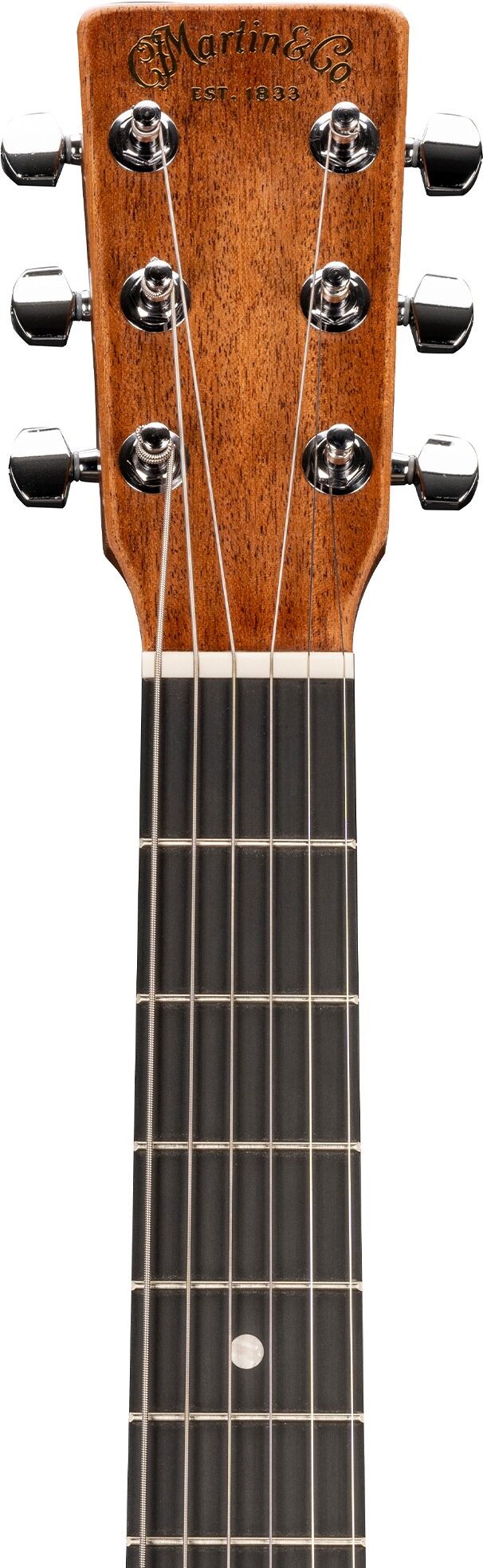 Martin 000JR-10E StreetMaster Acoustic-Electric Guitar (with Gig Bag), Action Position Back