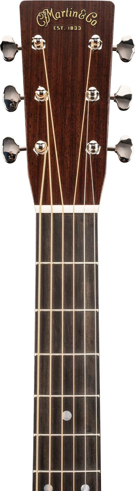 Martin D-18 Satin Acoustic Guitar (with Case), Action Position Back