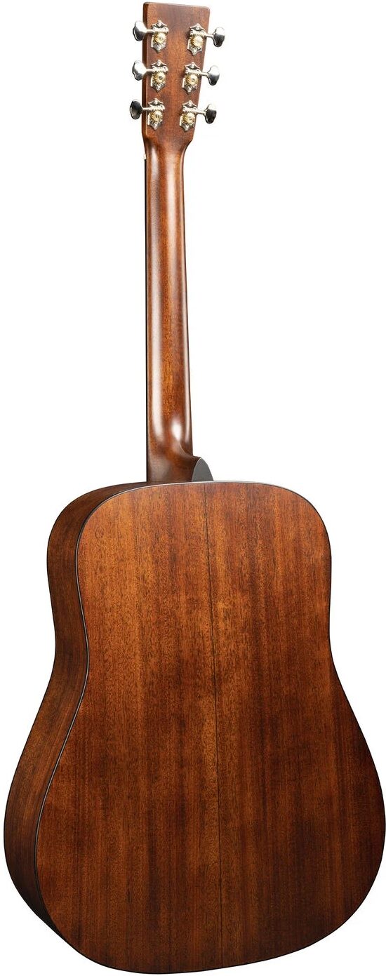 Martin D-18 Satin Acoustic Guitar (with Case), Action Position Back