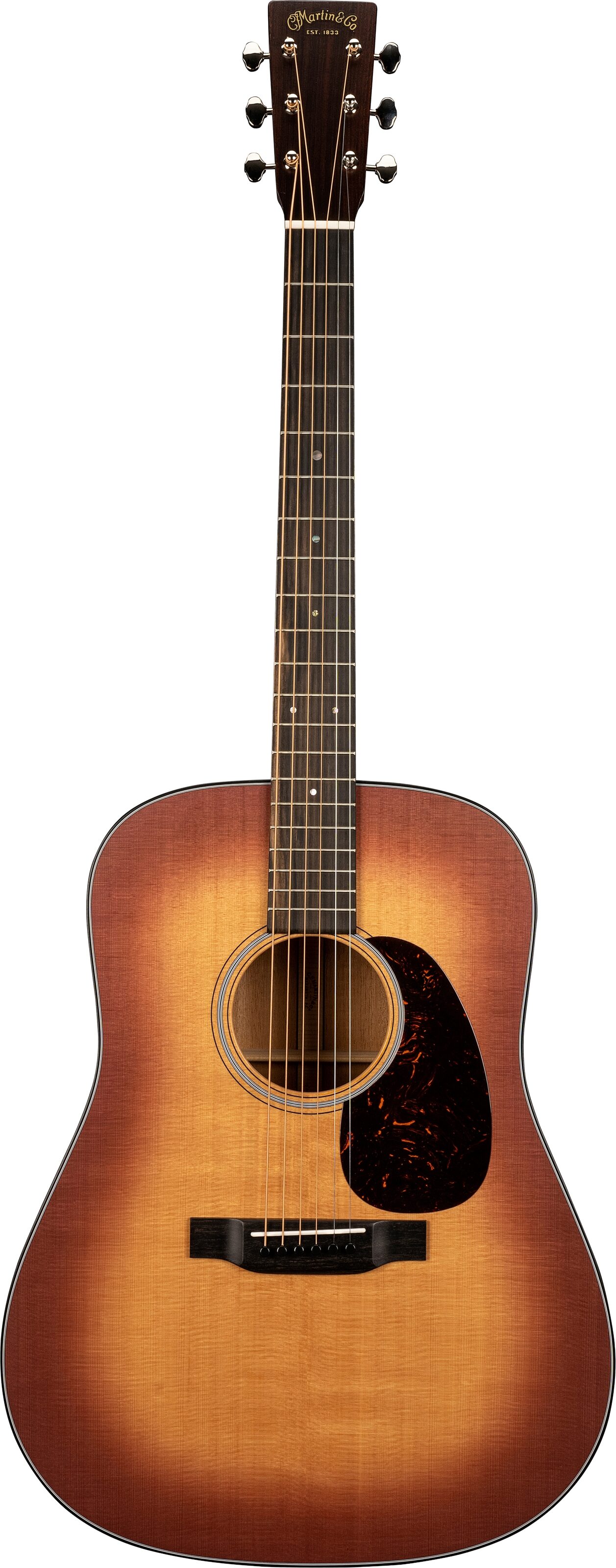 Martin D-18 Satin Acoustic Guitar (with Case), Action Position Back