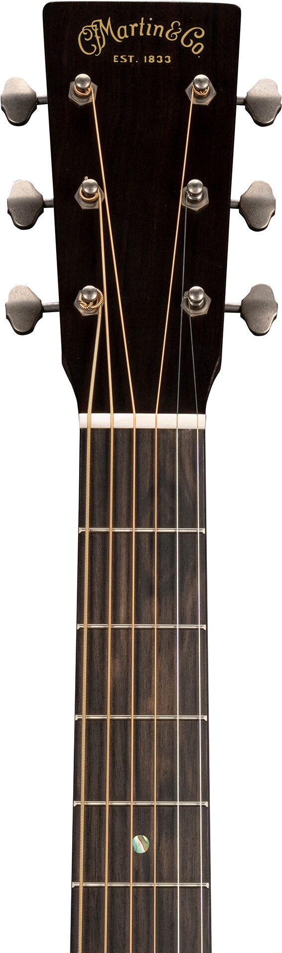 Martin D-18 StreetLegend Acoustic Guitar (with Case), Action Position Back