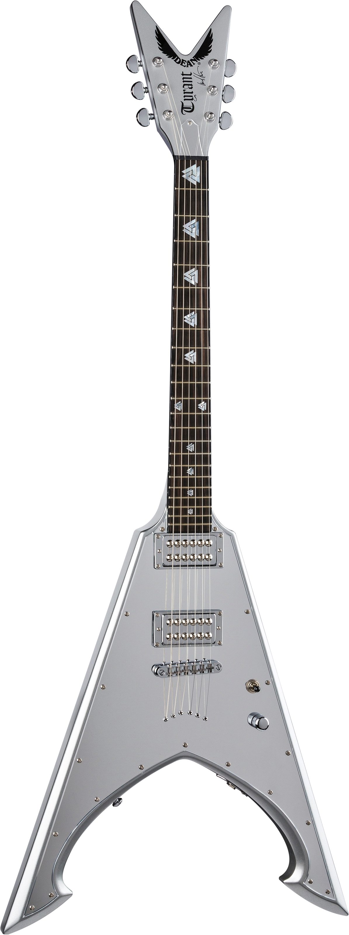 Dean Michael Amott Tyrant Electric Guitar, Action Position Back