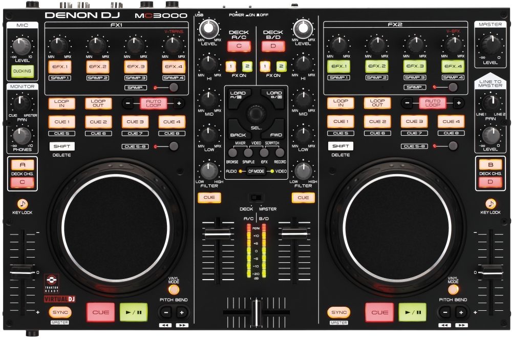 Denon MC3000 Professional DJ Controller | zZounds
