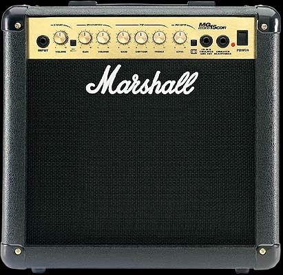Marshall MG15CDR Guitar Combo Amplifier (15 Watts, 1x8 in.)