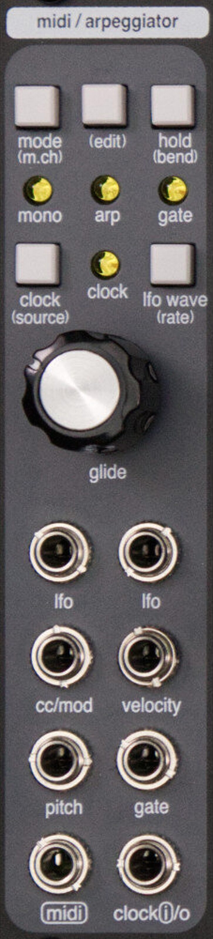 Pittsburgh Modular Lifeforms SV-1b Analog Monophonic Synthesizer, Action Position Back