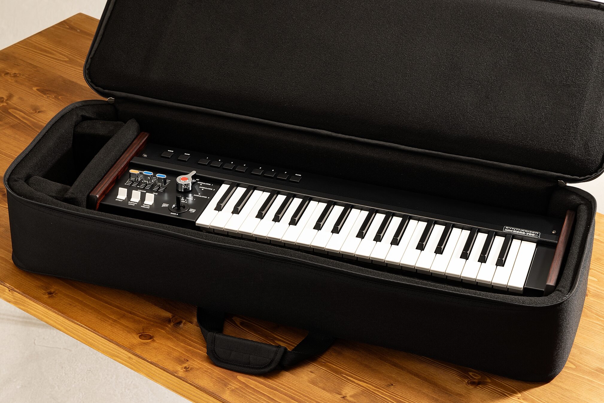 Korg miniKORG 700Sm Keyboard Synthesizer, New, Action Position Back