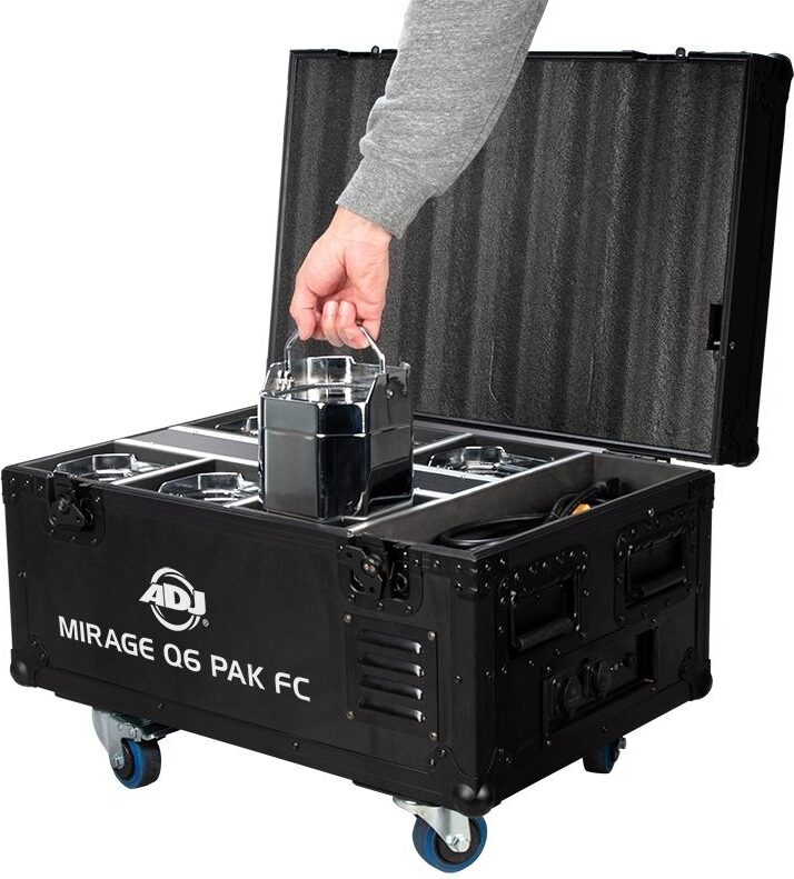 ADJ Mirage Q6 PAK Lighting Package, Fixture Front
