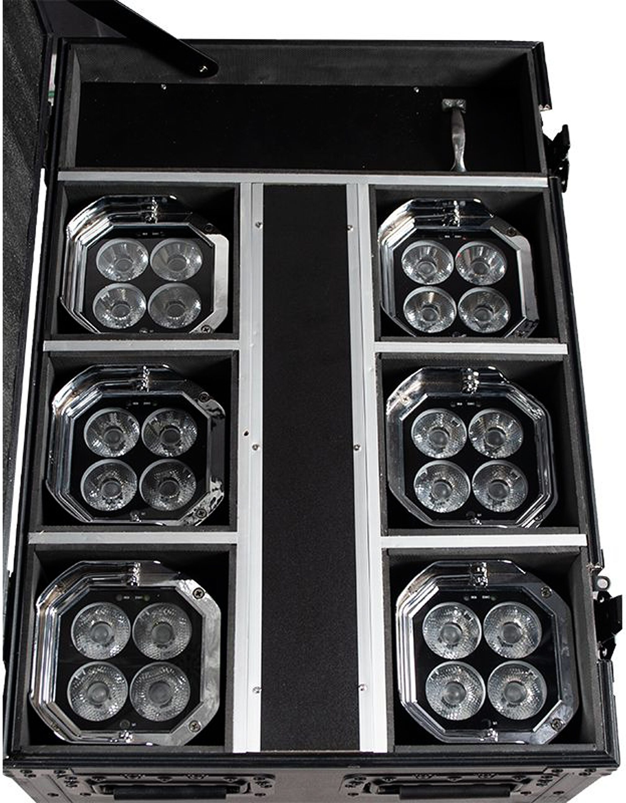 ADJ Mirage Q6 PAK Lighting Package, Action Position Back