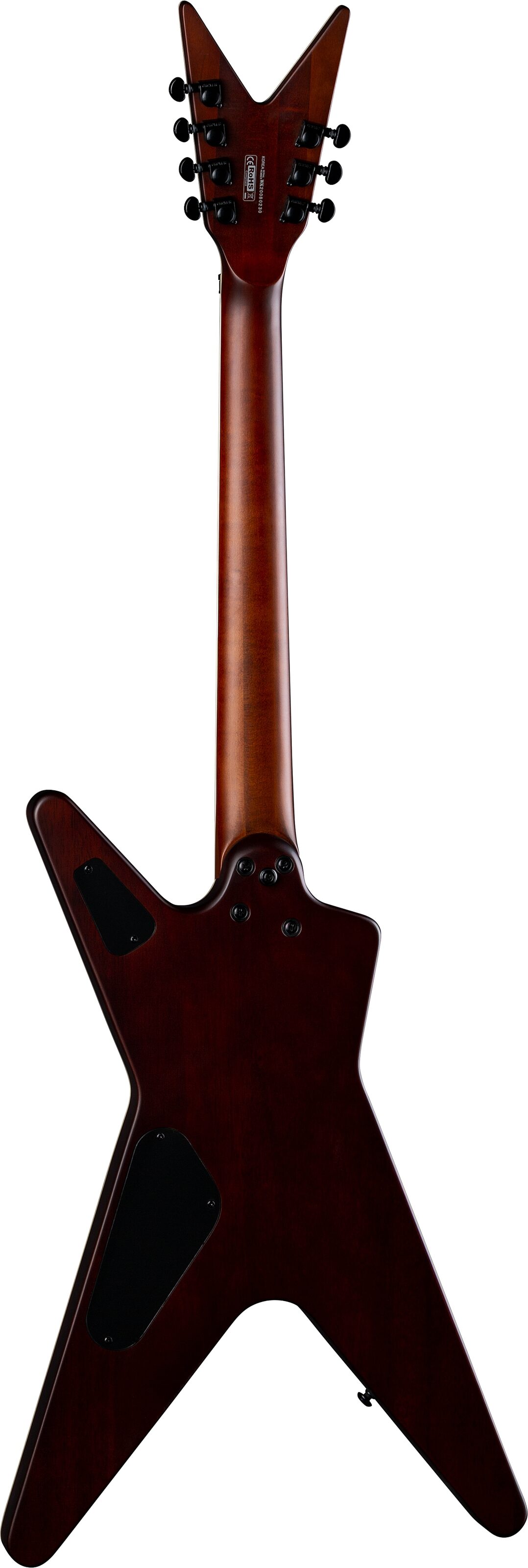 Dean ML Select 7 Multi-Scale Kahler Electric Guitar, 7-String (with Case), Action Position Back