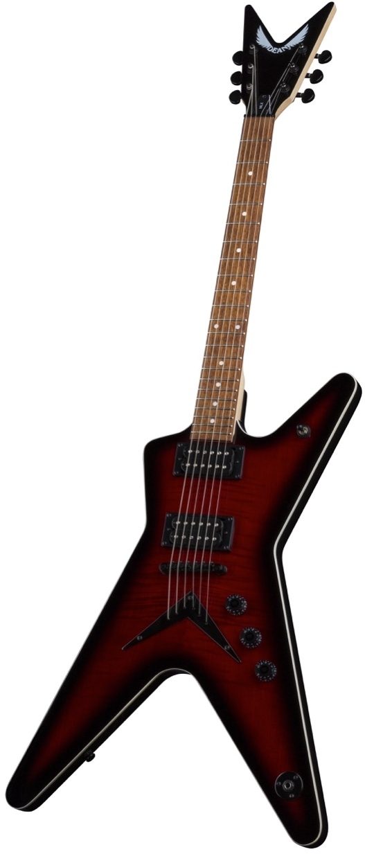 Dean MLX Flame Top Electric Guitar, ve