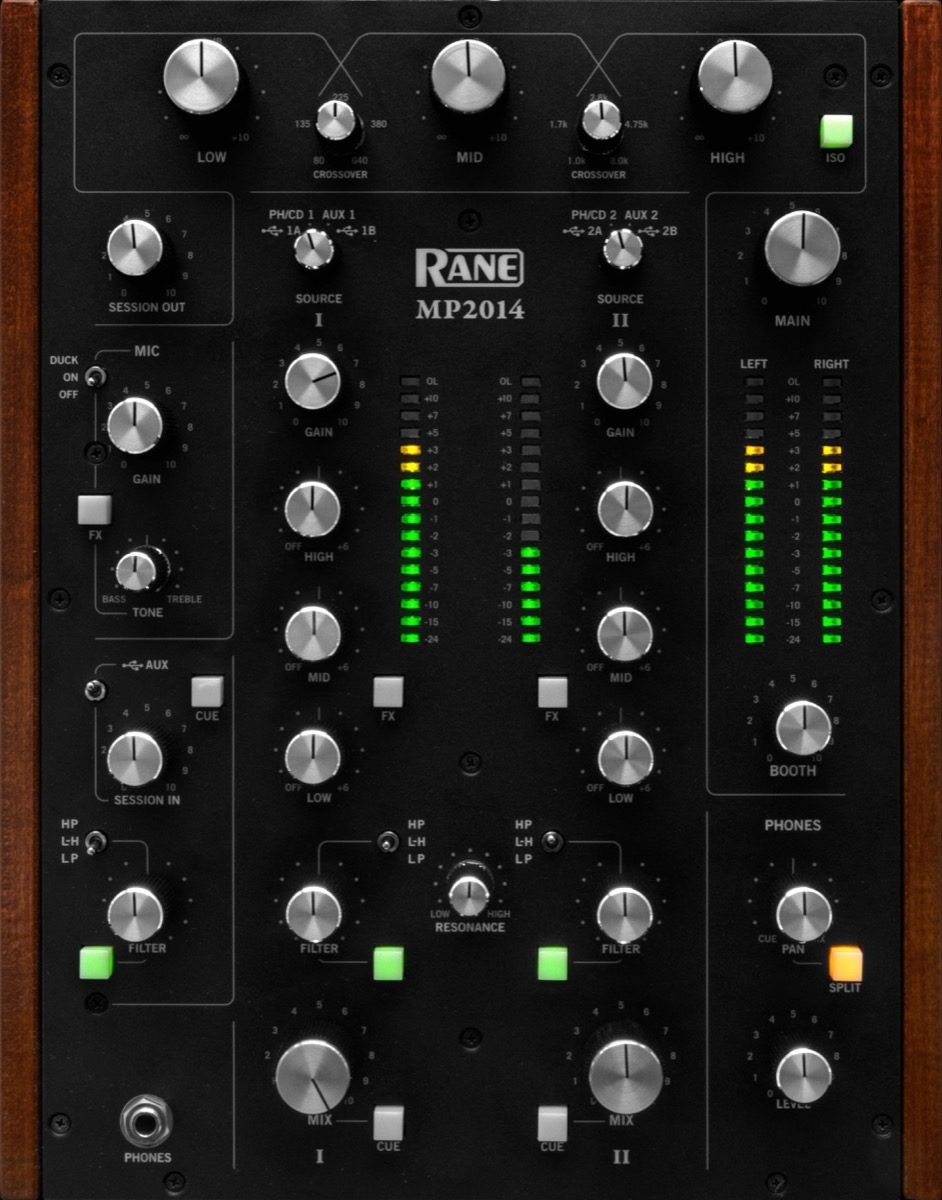 oprejst Arving hvad som helst Rane MP2014 Rotary DJ Mixer | zZounds