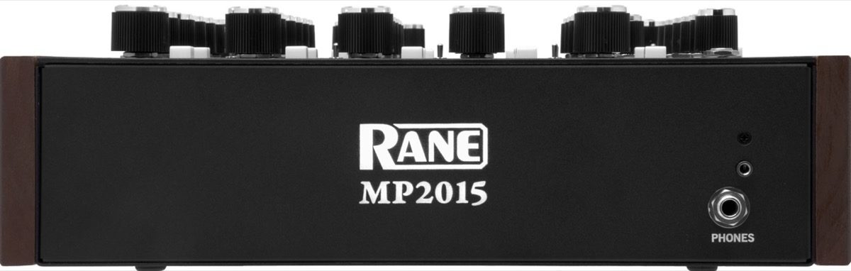Rane MP2015 Rotary DJ Mixer, Front