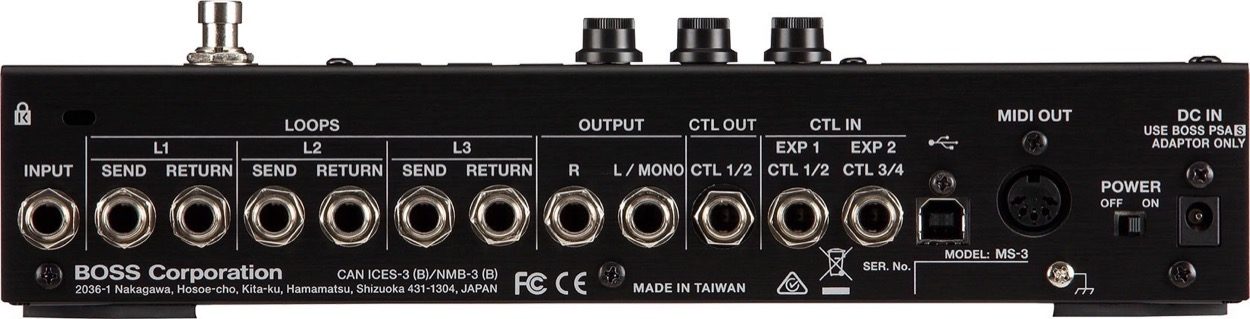 BOSS美品！BOSS MS-3 Multi Effects Switcher