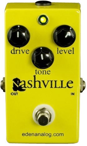 Eden Analog Nashville Overdrive Pedal, Main