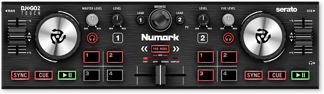 Numark DJ2GO2 Touch DJ Controller | zZounds