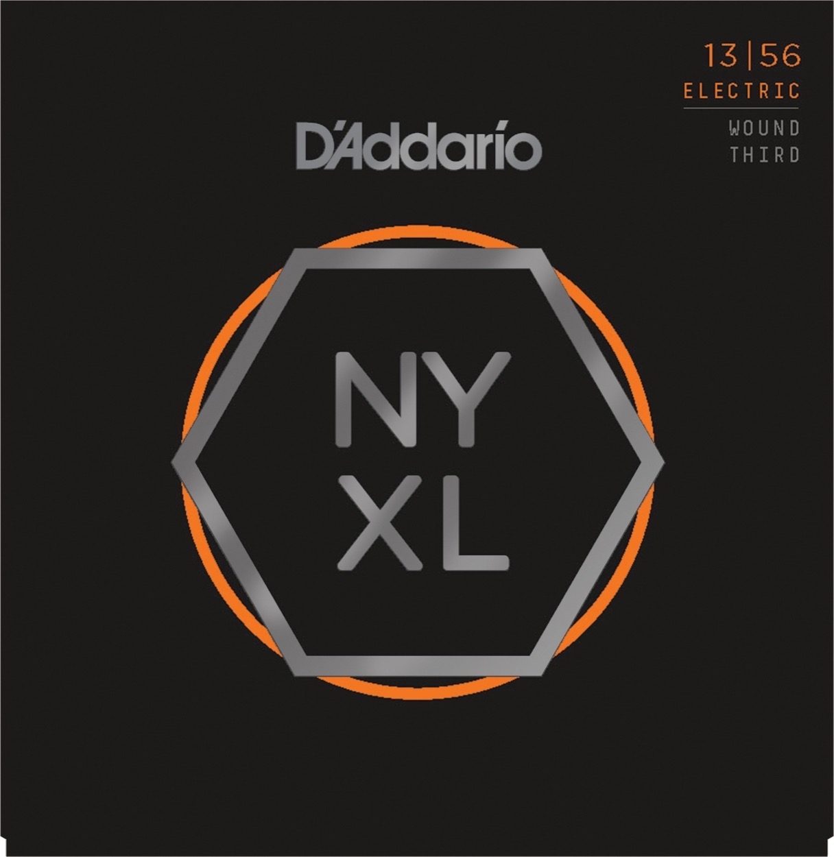 D'Addario NYXL Nickel Wound Electric Guitar Strings, NYXL1356W, Medium, Wound Third, ve