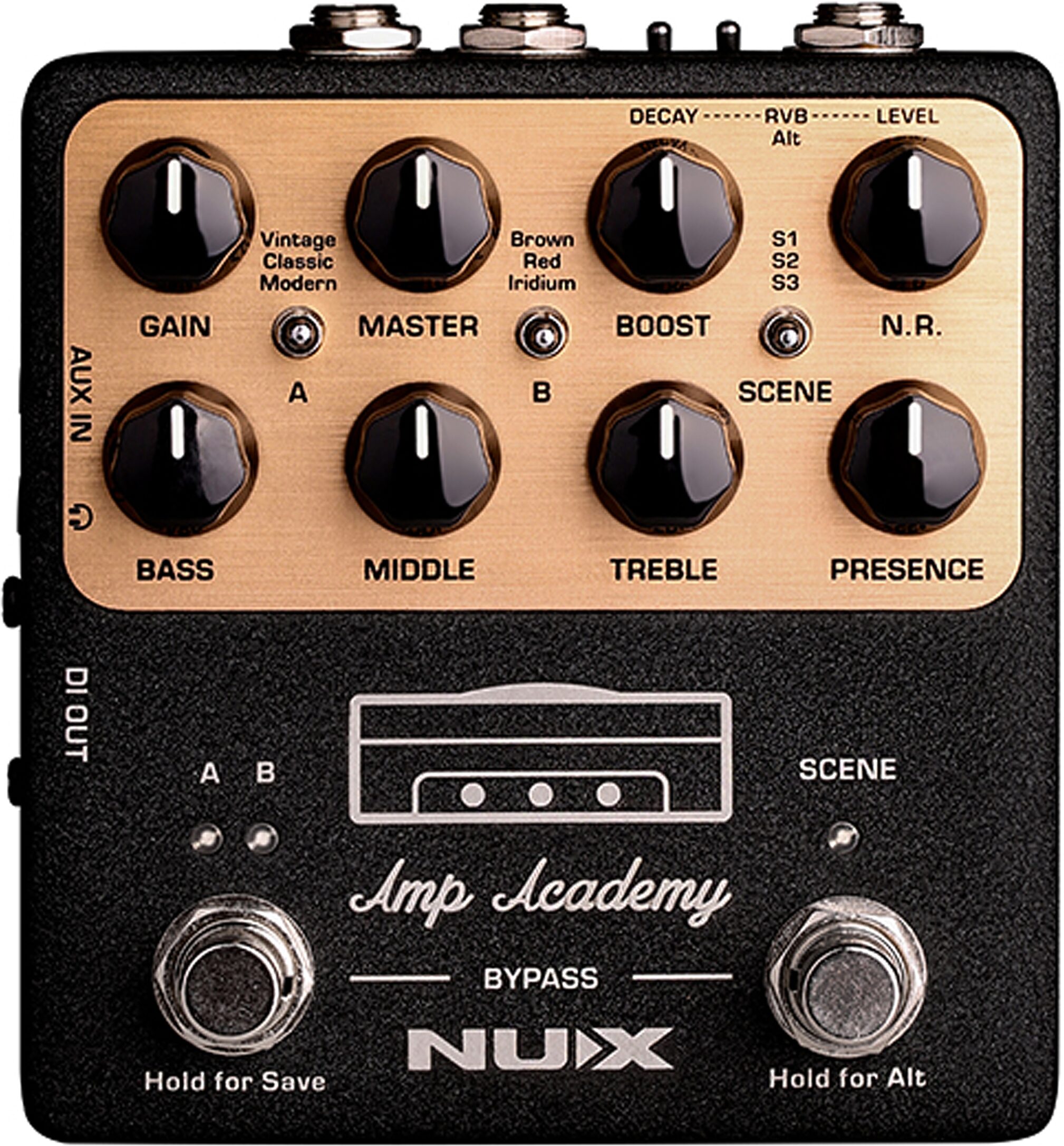 NUX Amp Academy Stomp Box Modeler and IR Loader Pedal | zZounds