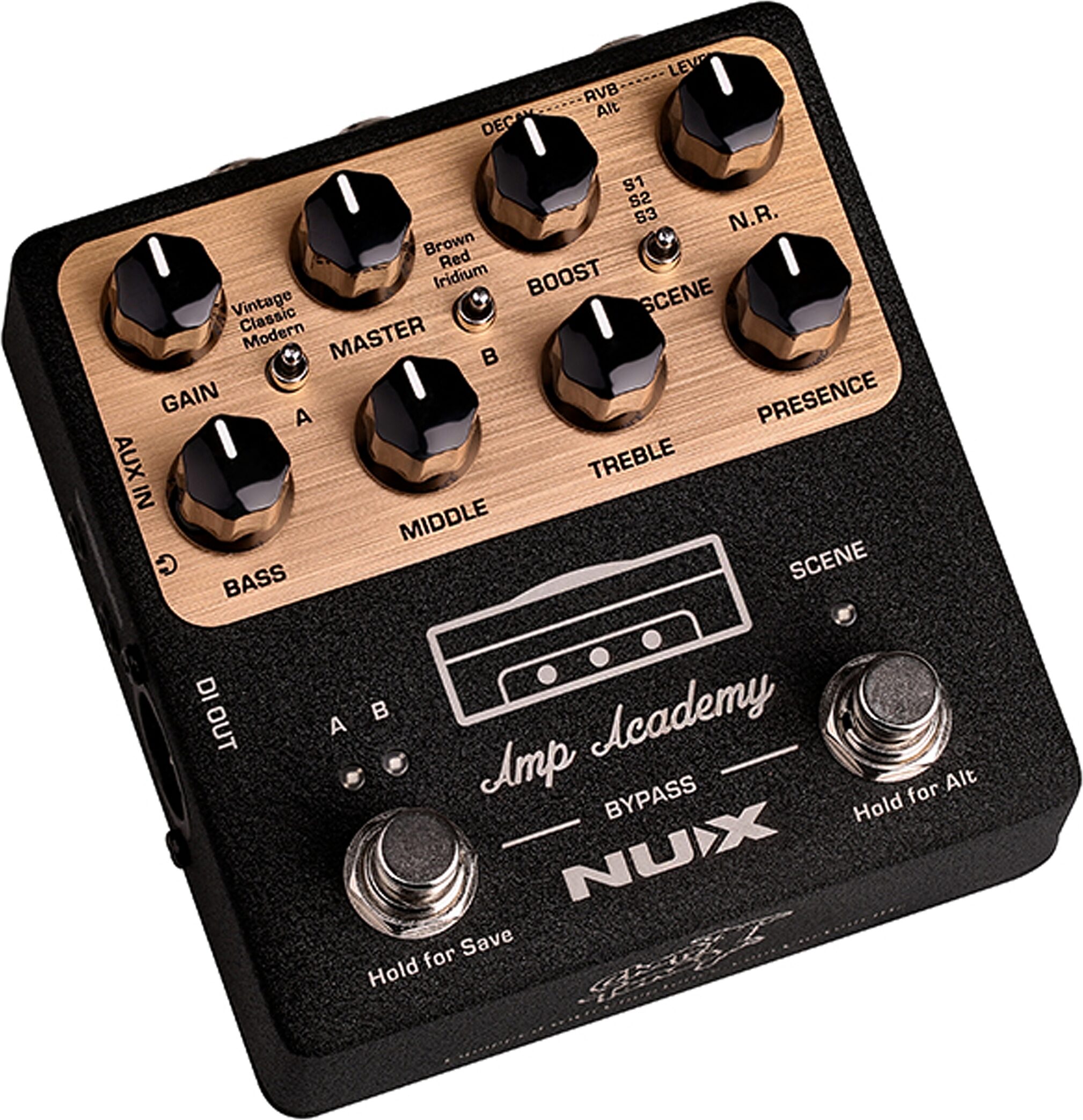 NUX Amp Academy Stomp Box Modeler and IR Loader Pedal