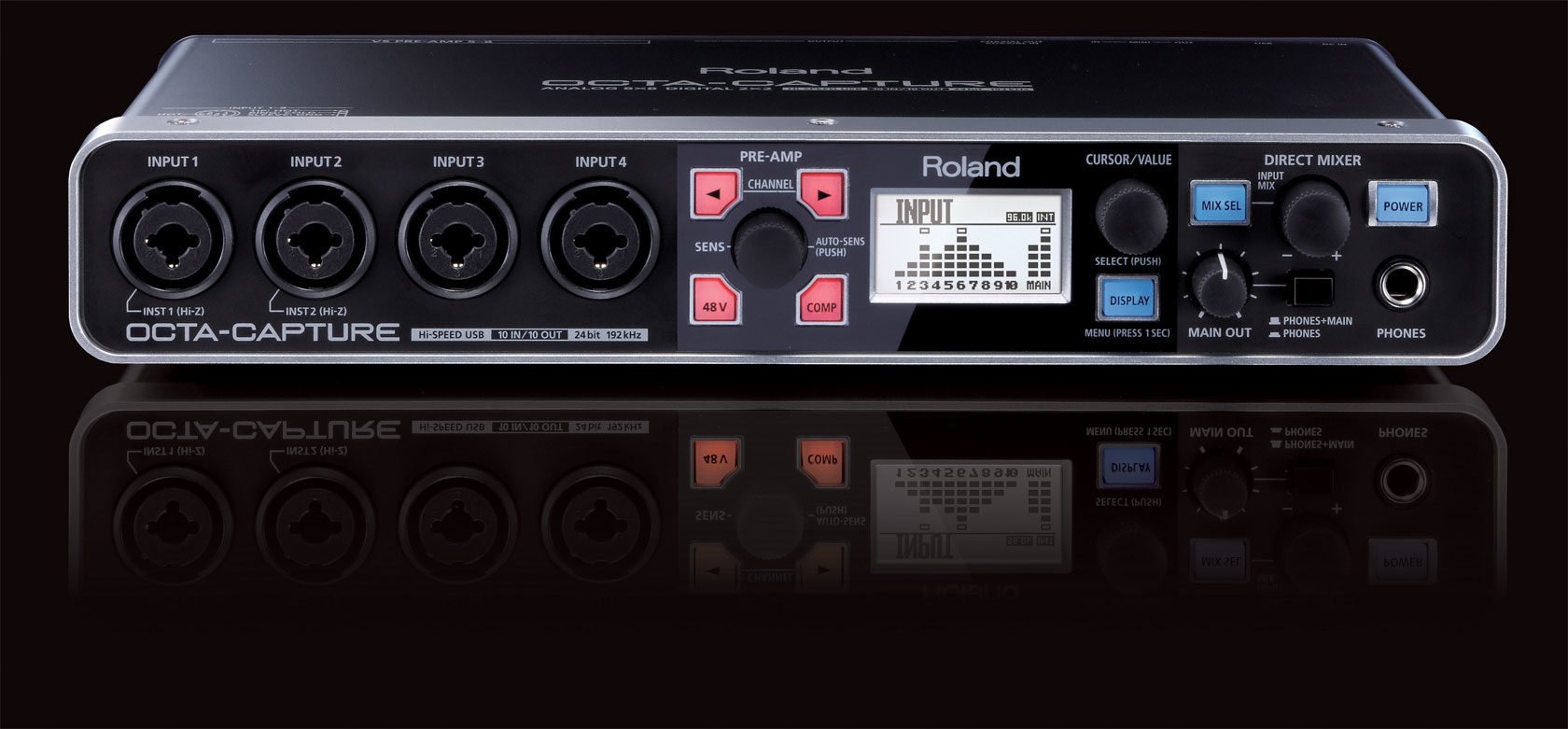 Roland UA-1010 Octa-Capture USB 2.0 Audio Interface | zZounds