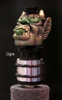 Trick Cymbal Topper, Ogre
