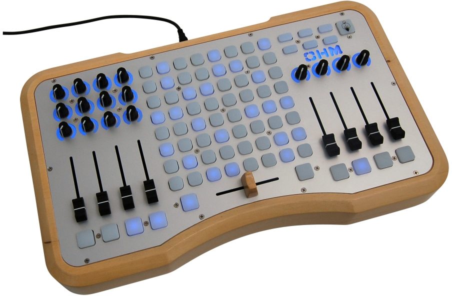 Livid Instruments Ohm64 USB/MIDI Control Surface, Angle