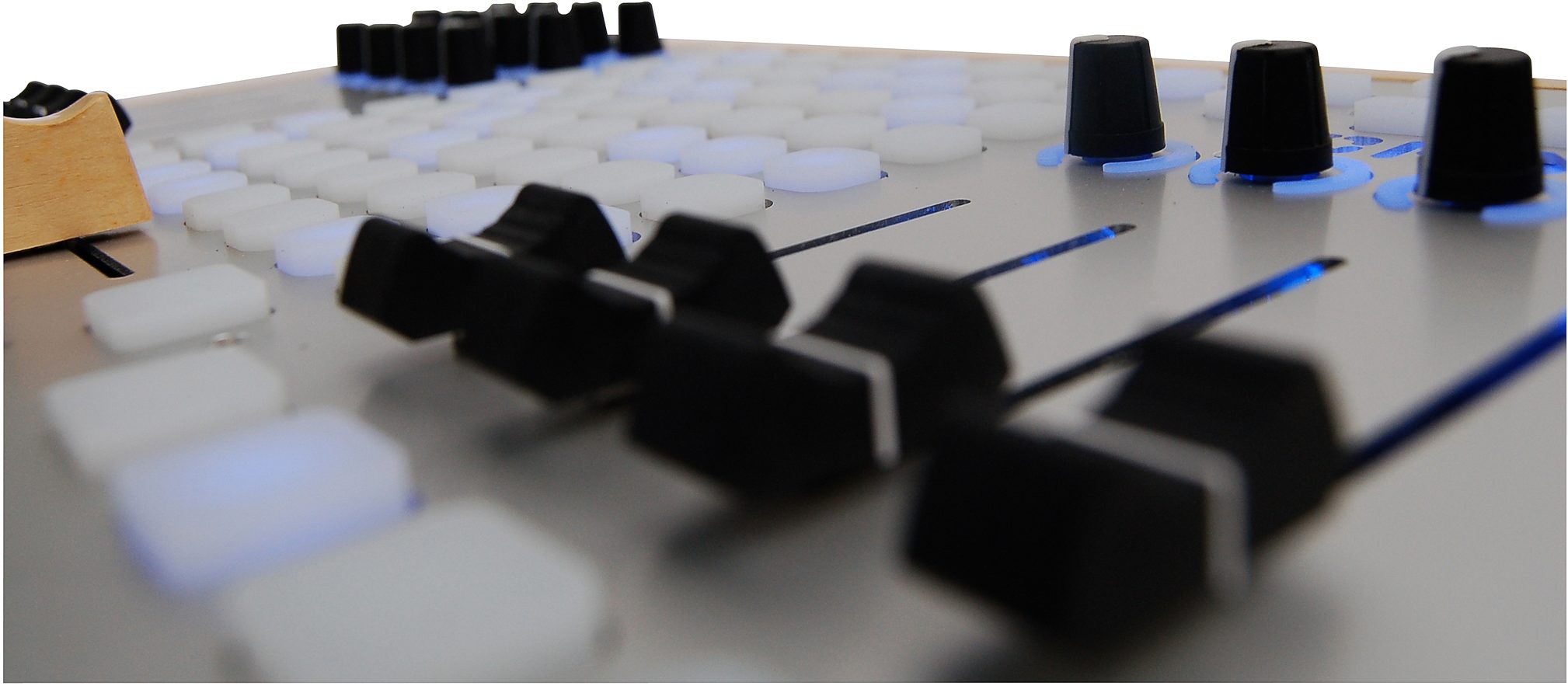 Livid Instruments Ohm64 USB/MIDI Control Surface, Closeup