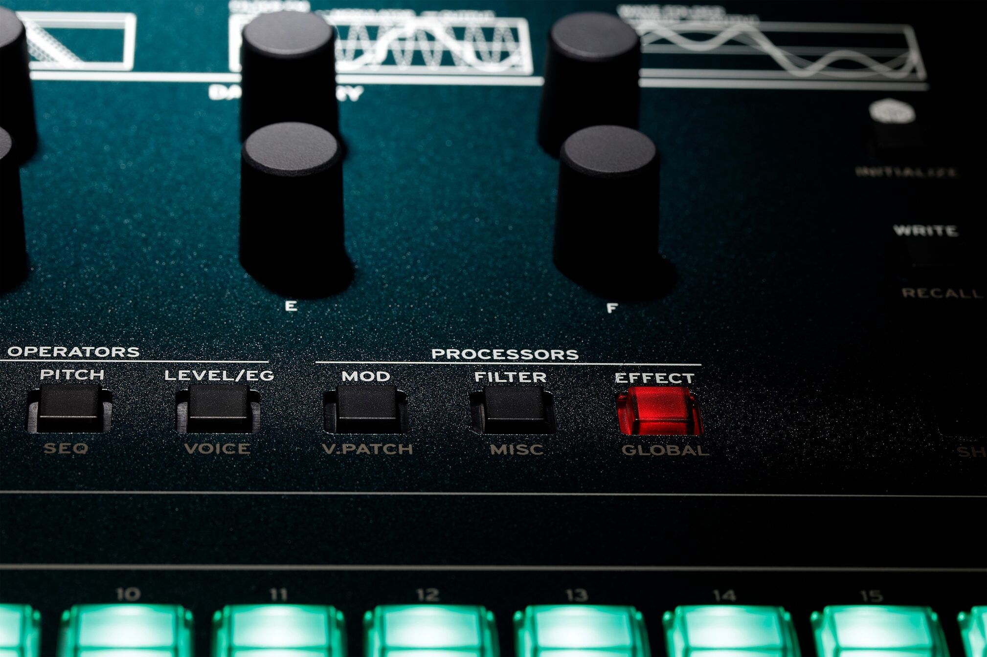 Korg Opsix Altered FM Synthesizer, Action Position Back