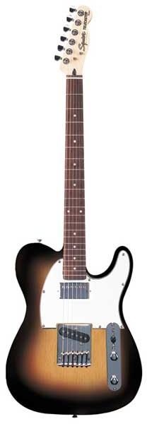 Squier Standard Fat Telecaster, 3 Color Sunburst