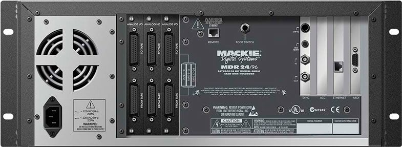 Mackie MDR2496 24-Track Hard Disk Recorder | zZounds