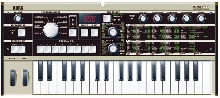 Korg MicroKorg Analog-Modeling Synth/Vocoder