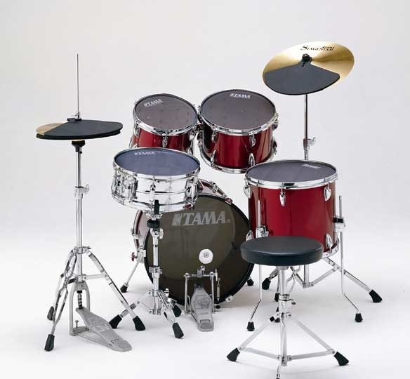 Tama Silent Muffling Kit for Stagestar Drum Kits, Installed