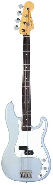 Fender Highway 1 U.S. Special Precision Bass (Rosewood, With Gig Bag), Daphne Blue