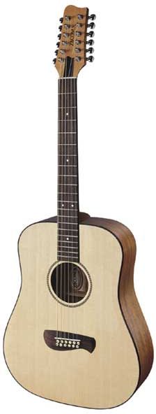 Tacoma DM912 12-String Acoustic Guitar with Case, Main